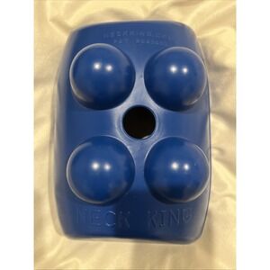 Neck King Superfit Therapy Hands-free Trigger Point Self Massage Tool Blue